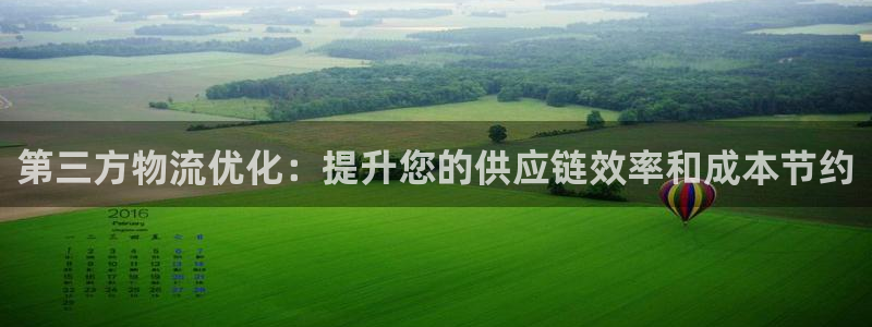 南宫28圈官网：第三方物流优化：提升
