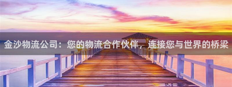 28圈平台注册：金沙物流公司：您的物