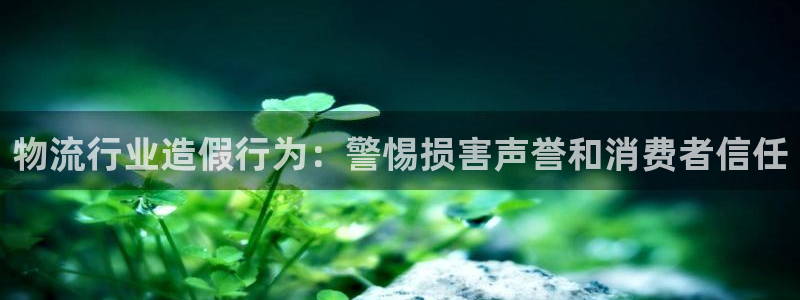 28圈注册登录链接：物流行业造假行为