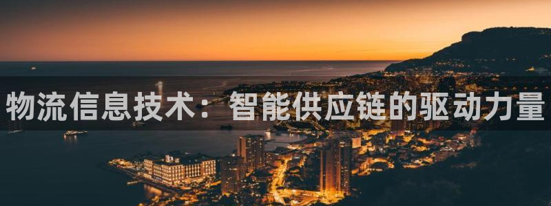 28圈注册网址:物流信息技术:智能供